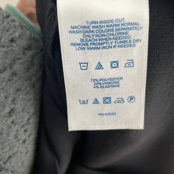 Black “Wrap” Dress Size 4 - Picture 5 of 5